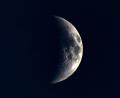 Bild: Slavek Ruta/ZUMA Wire/dpa
Der Mond ist als Sichel im Nachthimmel über Tschechien zu sehen. (Symbolbild)
