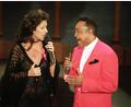 Bild: Reed Saxon/AP/dpa
Peabo Bryson und Céline Dion gewannen für Disney-Duet einen Grammy. (Archivbild)