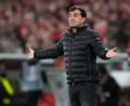Bild: Armando Franca/AP/dpa
Carles Martinez Novell wird der Nachfolger von Kasper Hjulmand in Leverkusen. (Archivbild)