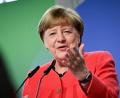 Bild: Sebastian Christoph Gollnow/dpa
Die frühere Bundeskanzlerin Merkel nimmt die derzeitige Bundesregierung in Schutz. (Archivfoto)