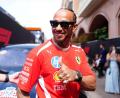 Bild: David Davies/PA Wire/dpa
Hofft auf seinen ersten Ferrari-Sieg: Lewis Hamilton.