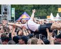 Bild: Daniel Karmann/dpa
Schon am Donnerstag konnten sich die Musikfans bei Partys auf dem Festivalgelände aufwärmen. (Symbolbild)