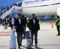 Bild: Gregory Bull/AP/dpa
Irans Nationalmannschaft trifft in Mexiko ein.
