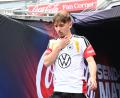 Bild: Federico Gambarini/dpa
Verpasst die WM verletzt: Bayern-Profi Lennart Karl. (Archivbild)