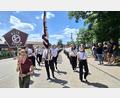 Bild: jua
Die KLJB Stulln feierte ihr 60-jähriges Jubiläum. Sie stellte im Festzug die größte Gruppe.