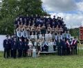 Bild: Josef Glas
Die Jubelwehr FFW Kleinschwand stellte sich für ein Gruppenbild auf.