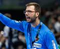 Bild: Andreas Gora/dpa
Wechselt im nächsten Jahr nach Melsungen: Berlins Meistermacher Jaron Siewert. (Archivbild)
