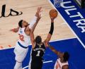 Bild: Yuki Iwamura/AP/dpa
Die Finals-Serie der Knicks gegen die Spurs bot auch im dritten Duell beste Unterhaltung.