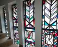 Bild: Ikom Stiftland
Die besondere Architektur der Kapelle "Christus Salvator" im Haus Haus Fockenfeld mit einem spannenden Spiel der Formen und besonders gestalteten Fenstern (Bild) steht bei einem der Angebote der Stiftlandtage 2026 im Blickpunkt.