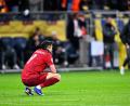 Bild: Pontus Lundahl/TT NYHETSBYRÅN/AP/dpa
Lewandowski war untröstlich nach der verpassten WM-Teilnahme. (Archivbild)