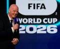 Bild: Chris Carlson/AP/dpa
Streitbar schon vor der Fußball-WM: FIFA-Präsident Gianni Infantino.