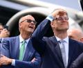 Bild: Sebastian Gollnow/dpa
Kanzler Merz auf der ILA