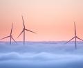 Bild: Armin Rösch
Drei Windräder bei Pamsendorf in der Nähe von Pfreimd, fotografiert vom Schlossberg Tännesberg