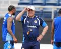 Bild: Rebecca Blackwell/AP/dpa
Dick Advocaat will mit dem kleinen Curaçao bei der WM überraschen.