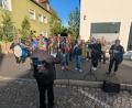 Bild: Walter Rustler
Die Stadtkapelle in der Freyung bei Näger mit Dirigent Karl Wildenauer.