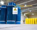 Bild: Guido Kirchner/dpa
Das Zwischenlager Ahaus darf Atommüll aus einem Versuchsreaktor in Bayern aufnehmen. Die Stadt Ahaus hat jetzt den juristischen Widerstand dagegen aufgegeben. (Archivbild)