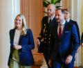 Bild: Lise Åserud/NTB Pool/dpa
Kronprinz Haakon möchte mehr Zeit mit seiner kranken Frau verbringen. (Archivbild)