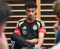 Bild: Federico Gambarini/dpa
Nathaniel Brown im DFB-Trainingslager. Wechselt er zur neuen Saison zum FC Bayern?