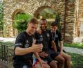 Bild: Max Galys/DFB/dpa
Blick hinter die Kulissen: Noch ist die Stimmung im DFB-Team gut.
