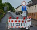 Bild: Josef Rosner
Nur für die Anwohner ist die Wiesauer Straße frei. Hier laufen derzeit Wasserleitungsbauarbeiten.