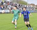 Bild: Hubert Ziegler
André Klahn (links) und die DJK Gebenbach treffen mit der SpVgg SV Weiden (im Bild Moritz Zeitler) in der Bayernliga Nord wieder auf die DJK Ammerthal.