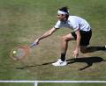 Bild: Marijan Murat/dpa
Taylor Fritz kämpft in Stuttgart um den Titel.