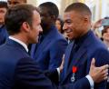 Bild: Francois Mori/AP Pool/dpa
Keine Ambitionen in der Politik: Kylian Mbappé möchte nach seiner aktiven Karriere nicht die Branche wechseln. (Archivbild)