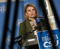 Bild: Pia Bayer/dpa
Die Pflegebevollmächtigte Katrin Staffler meint, „mit Klein-Klein“ komme man angesichts der Pflege-Herausforderungen nicht weiter. (Archivbild)