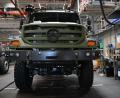 Bild: Katharina Kausche/dpa
Daimler Truck sieht Potenzial bei Militärfahrzeugen. (Archivbild)