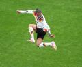 Bild: Eric Smith/AP/dpa
Leroy Sané wartet weiter auf sein erstes Tor bei einem großen Turnier.