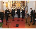 Bild: Heidi Kurz
"Invitation of Sound" traten in der Laurentiuskirche in Kürmreuth auf.