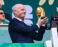 Bild: Tom Weller/dpa
Gianni Infantino will möglichst viele WM-Spiele sehen. (Archivbild)