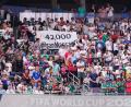 Bild: Mark J. Terrill/AP/dpa
Iranische Fanproteste im WM-Stadion.