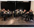 Bild: Marianne Moosburger
Goldene Töne entlockte die Goldschläger-Posaunenformation der Getsemani-Kirche von Schwabach: Maximilian Graf, Maximilian Weiner, Johannes Pickart, Karl-Ludwig Weiner, Friedhelm Kerkau und Oliver Korn (von links).