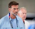 Bild: Bradley Collyer/PA Wire/dpa
Erklärte die Trennung von Trainer Ole Werner in Leipzig: RB-Global-Soccer-Chef und Magenta-Experte Jürgen Klopp.
