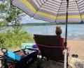 Bild: Gabi Schönberger
Die ersten Besucher genossen bereits die warmen Tage im Mai am Freizeitsee in Dießfurt. Das Wasser hatte da schon 21,7 Grad Celsius.