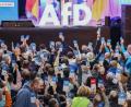 Bild: Daniel Löb/dpa
Die bayerische AfD trifft sich zu einem Parteitag. (Archivbild)