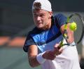 Bild: Mark J. Terrill/AP/dpa
Dänemarks Tennis-Hoffnung Holger Rune hat für Wimbledon abgesagt. (Archivbild)