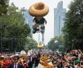 Bild: Felix Marquez/dpa
In Mexiko wird die WM mit einer Parade gefeiert. (Archivbild)