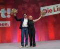 Bild: Michael Bahlo/dpa
Luigi Pantisano steht gemeinsam mit Ines Schwerdtner an der Spitze der Linken.