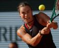 Bild: Aurelien Morissard/AP/dpa
Aryna Sabalenka hat in Berlin keine Chance mehr auf den Titel. (Archivbild)