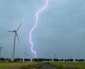 Bild: Patrick Pleul/dpa
Gewitter, Stürme und Hitze zeigten am Wochenende bereits erste Spuren.