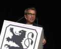 Bild: Karl-Josef Hildenbrand/dpa
Präsident Gernot Mang bei der Mitgliederversammlung des TSV 1860 München.