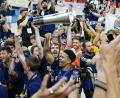 Bild: Matthias Stickel/dpa
Feiert einen der größen Coups der BBL-Historie: Alba Berlin.