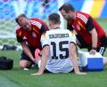 Bild: Jan Woitas/dpa
Nico Schlotterbeck hat sich im WM-Spiel gegen die Elfenbeinküste am Knöchel verletzt.