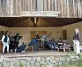 Bild: Susanne Forster
Die Theatergruppe der Großkonreuther Feuerwehr zeigt heuer das humorige Stück "Feiertage für Fortgeschrittene" auf der Bühne im Steinbruch.