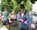 Bild: Werner Robl
Zauberer Franz, der Kinderfreund aus Waldsassen, war voll in seinem Element.