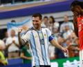 Bild: Chitose Suzuki/The Dallas Morning News/AP/dpa
Ließ Argentinien jubeln: Superstar Messi.