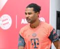 Bild: Harry Langer/dpa
Serge Gnabry trainierte in dieser Woche an der Säbener Straße. (Archivbild)