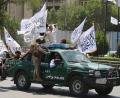 Bild: Siddiqullah Alizai/AP/dpa
Im Sommer 2021 hatten die Taliban nach einer Blitzoffensive in Afghanistan wieder die Macht an sich gerissen. (Archivbild)